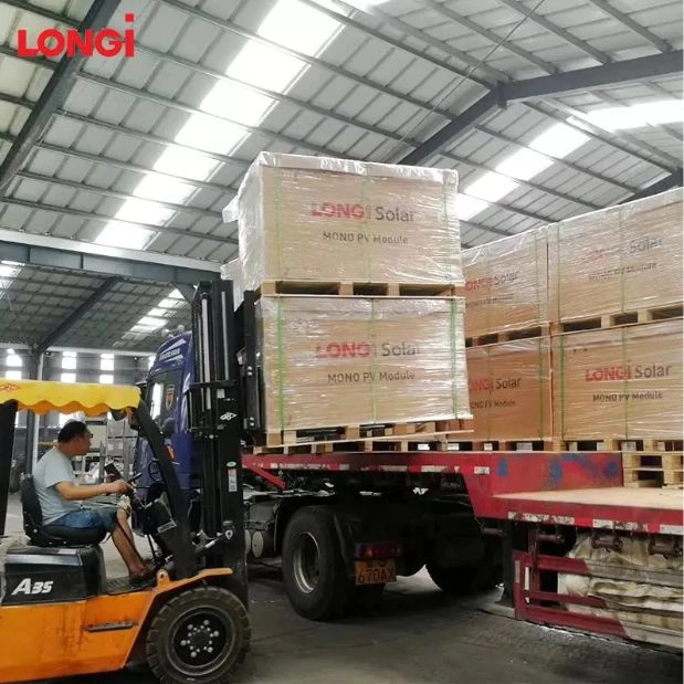 Tấm pin mặt trời Longi Solar 550w 575w 580w